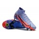 Nike Mercurial Vapor XIV Elite SG PRO Anti Clog High-top Deep Blue Men Soccer Cleats 