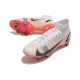 Nike Mercurial Vapor XIV Elite SG PRO Anti Clog High-top White Red Men Soccer Cleats 