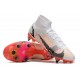 Nike Mercurial Vapor XIV Elite SG PRO Anti Clog High-top White Red Men Soccer Cleats 