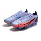 Nike Mercurial Vapor XIV Elite SG PRO Anti Clog Low-top Deep Blue Men Soccer Cleats 