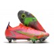 Nike Mercurial Vapor XIV Elite SG PRO Anti Clog Low-top Grey Red Men Soccer Cleats 