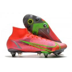 Nike Mercurial Vapor XIV Elite SG PRO Anti Clog Low-top Red Men Soccer Cleats 