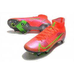 Nike Mercurial Vapor XIV Elite SG PRO Anti Clog Low-top Red Men Soccer Cleats 