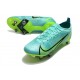 Nike Mercurial Vapor XIV Elite SG PRO Anti Clog Low-top Turqoise Men Soccer Cleats 