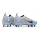 Nike Mercurial Vapor XIV Elite SG PRO Anti Clog Low-top White Blue Men Soccer Cleats 