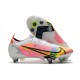 Nike Mercurial Vapor XIV Elite SG PRO Anti Clog Low-top White Pink Men Soccer Cleats 