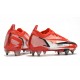 Nike Mercurial Vapor XIV Elite SG PRO Anti Clog Low-top White Red Men Soccer Cleats 