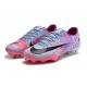 Nike Mercurial Vapor XV FG High-top Purple Pink Men Soccer Cleats 