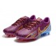 Nike Mercurial Vapor XV FG Low-top Purple Blue Men Soccer Cleats 