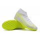 Nike Superfly 8 Academy TF High-top White Yellow Men Soccer Cleats 