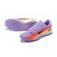 Nike Vapor 14 Academy TF Low-top Purple Orange Men Soccer Cleats 