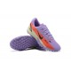 Nike Vapor 14 Academy TF Low-top Purple Orange Men Soccer Cleats 