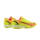 Nike Vapor 14 Academy TF Low-top Yellow Orange Men Soccer Cleats 