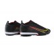 Nike Vapor 14 Elite TF Mid-top Black Red Yellow Men Soccer Cleats 