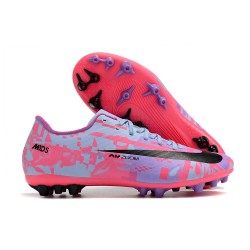 Nike Vapor 15 Academy AG Low-top Purple Pink Women And Men Soccer Cleats 