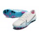 Nike Vapor 15 Academy AG Low-top White Pink Women And Men Soccer Cleats 