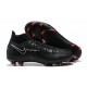 Nike Phantom GT Elite Dynamic Fit FG High-top Black Red Men Soccer Cleats 