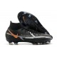 Nike Phantom GT Elite Dynamic Fit FG High-top Gold Black Sliver Men Soccer Cleats 