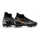 Nike Phantom GT Elite Dynamic Fit FG High-top Gold Black Sliver Men Soccer Cleats 