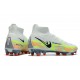 Nike Phantom GT Elite Dynamic Fit FG High-top White Green Black Men Soccer Cleats 