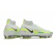 Nike Phantom GT Elite Dynamic Fit FG High-top White Green Men Soccer Cleats 