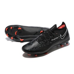 Nike Phantom GT Elite FG Low-top Black Red Men Soccer Cleats 