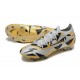 Nike Phantom GT Elite FG Low-top Sliver Gold Black Men Soccer Cleats 