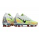 Nike Phantom GT Elite FG Low-top White Green Black Men Soccer Cleats 