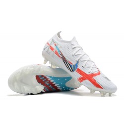 Nike Phantom GT Elite FG Low-top White Red Blue Men Soccer Cleats 