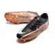 Nike Phantom GT2 FG Low-top Black Brown Soccer Cleats 