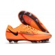 Nike Phantom GT2 FG Low-top Orange Red Black Men Soccer Cleats 