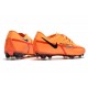 Nike Phantom GT2 FG Low-top Orange Red Black Men Soccer Cleats 