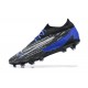 Nike Phantom GX Elite FG Black Blue Women And Men Soccer Cleats 