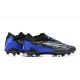 Nike Phantom GX Elite FG Black Blue Women And Men Soccer Cleats 