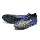 Nike Phantom GX Elite FG Black Blue Women And Men Soccer Cleats 