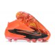 Nike Phantom GX Elite FG Black Orange Women And Men Soccer Cleats 