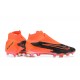 Nike Phantom GX Elite FG Black Orange Women And Men Soccer Cleats 