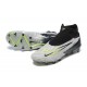 Nike Phantom GX Elite FG Black White Women And Men Soccer Cleats 