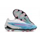 Nike Phantom GX Elite FG Blue White Women And Men Soccer Cleats 