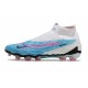 Nike Phantom GX Elite FG Blue White Women And Men Soccer Cleats 