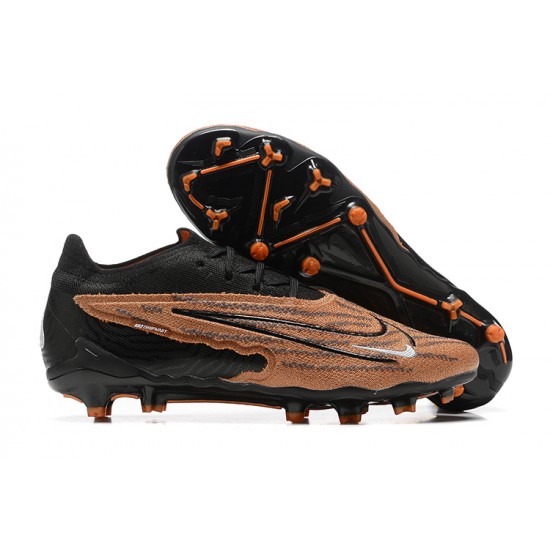 Nike Phantom GX Elite FG Brown Women And Men Soccer Cleats 