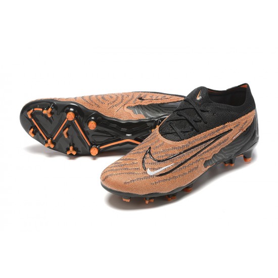 Nike Phantom GX Elite FG Brown Women And Men Soccer Cleats 