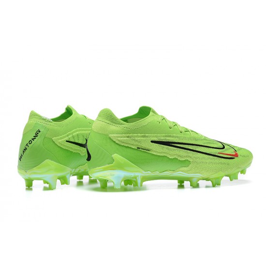 Nike Phantom GX Elite FG Green Women And Men Soccer Cleats 