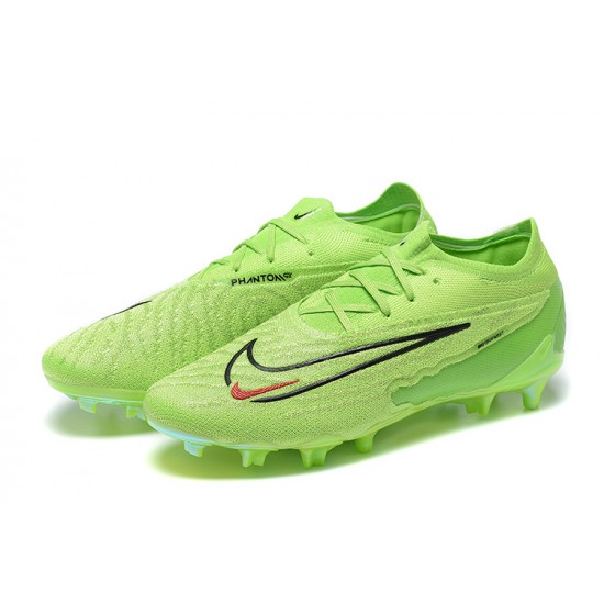 Nike Phantom GX Elite FG Green Women And Men Soccer Cleats 