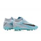 Nike Phantom GX Elite FG High-top Blue White Women And Men Soccer Cleats 