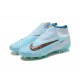 Nike Phantom GX Elite FG High-top Blue White Women And Men Soccer Cleats 