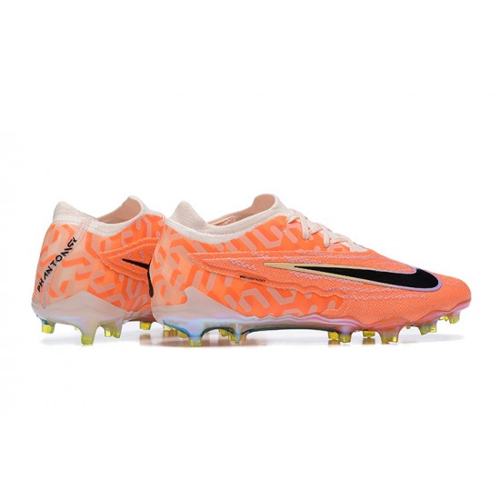 Nike Phantom GX Elite FG Orange White Women And Men Soccer Cleats 