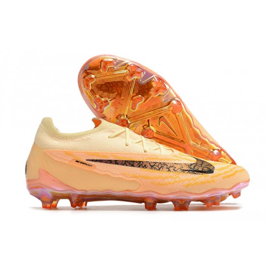 Nike Phantom GX Elite FG Orange Women And Men Soccer Cleats 