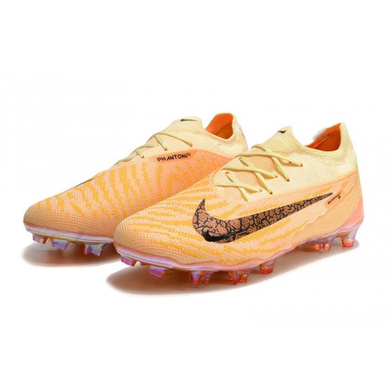 Nike Phantom GX Elite FG Orange Women And Men Soccer Cleats 