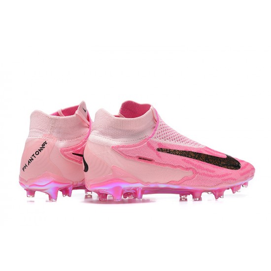 Nike Phantom GX Elite FG Pink Women And Men Soccer Cleats 